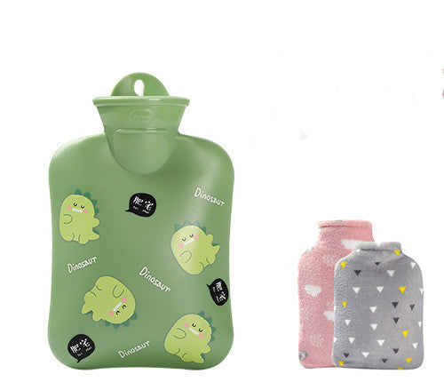 Large Water Injection Hot Water Bottle Cute Plush Explosion-proof Hand Warmer