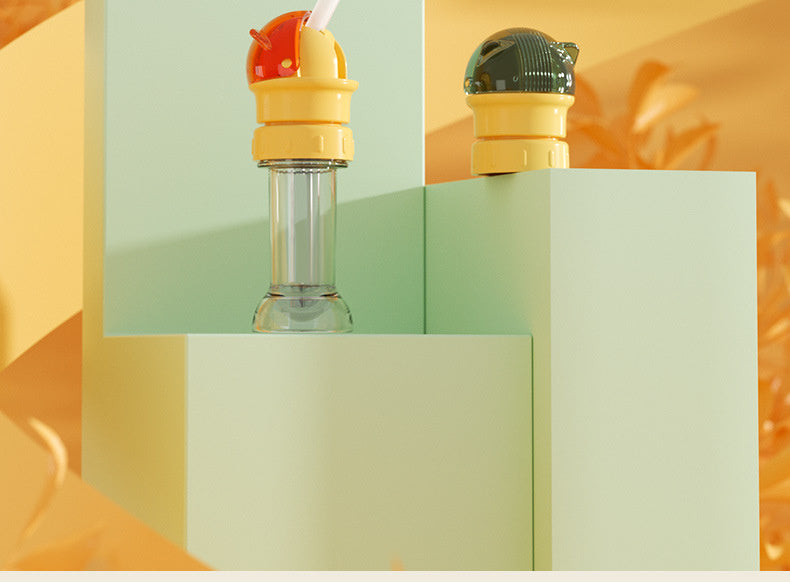 Anti Choking Bottle Cap Straw For Toddlers And Kids 1 To 6 Years PP Silicone Safe Drinking Cap