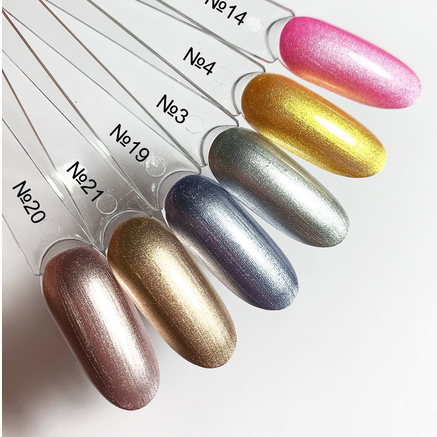 DARK Stamping Polish – White Gold Metallic #21 | 10ml