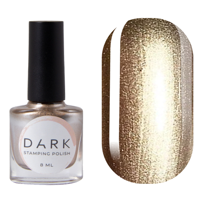 DARK Stamping Polish – White Gold Metallic #21 | 10ml