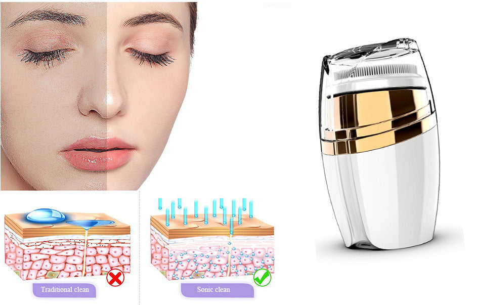 Silicone Facial Cleaning Brush - Electric Cleanser
