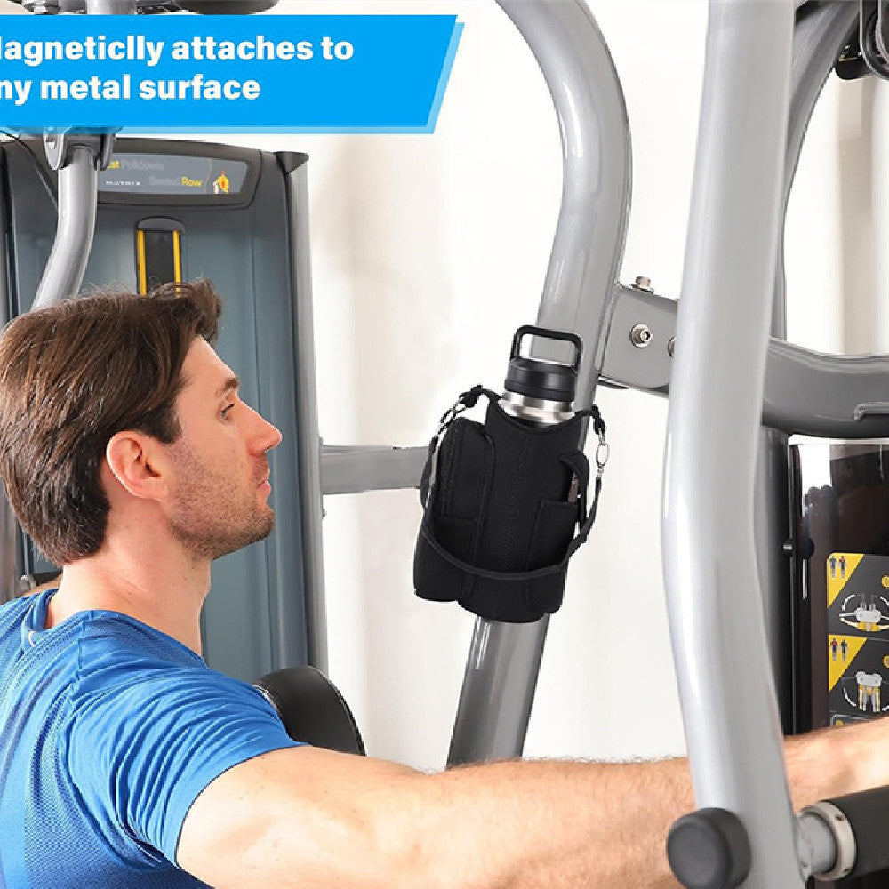 Portable Sports Kettle Bag Anti Collision Crossbody Cup Cover Oxford Cloth Travel Bottle Carrier