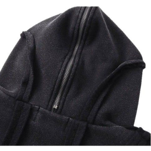 American Niche Retro Coat Autumn New Loose Zip Hooded