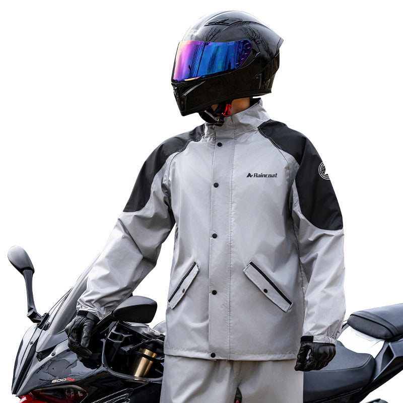 Men's Take-out Rider Adult Motorcycle Rainproof Riding Motorcycle Raincoat
