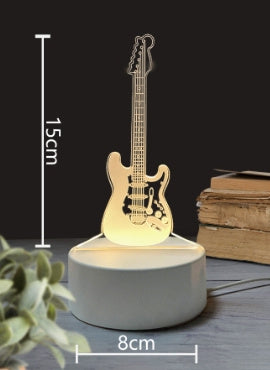 3Dd Small Night Lamp LED Light USB Light Luminous Ambience Light Bedroom