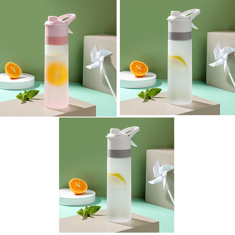 Sports Spray Water Bottle - 600ml Mist Bottle for Fitness & Outdoor Activities