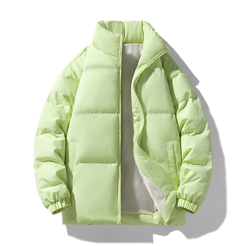 Men's Stand-up Collar Cotton-padded Coat Thickened Warm-keeping And Cold-proof