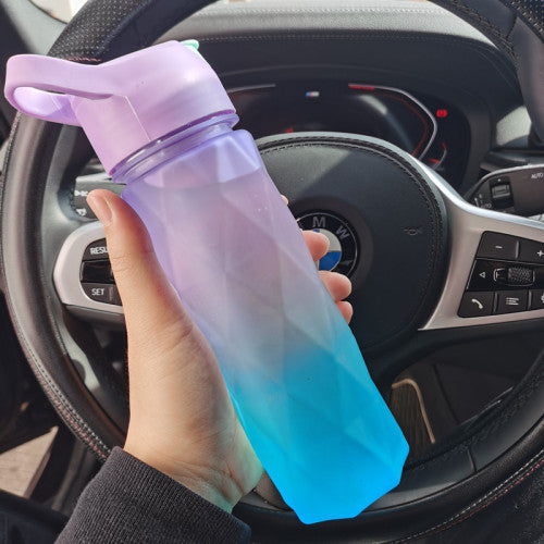 Sports Spray Water Bottle - 600ml Mist Bottle for Fitness & Outdoor Activities