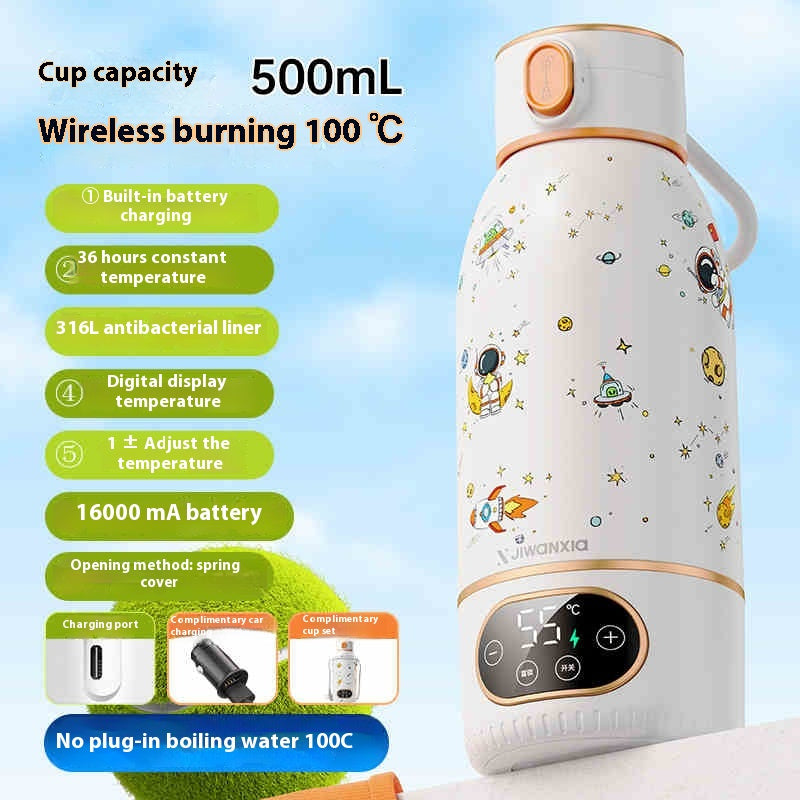 Machine Player Integrated Insulation Intelligent Portable Electric Kettle 110V 220V With 12 Month Warranty