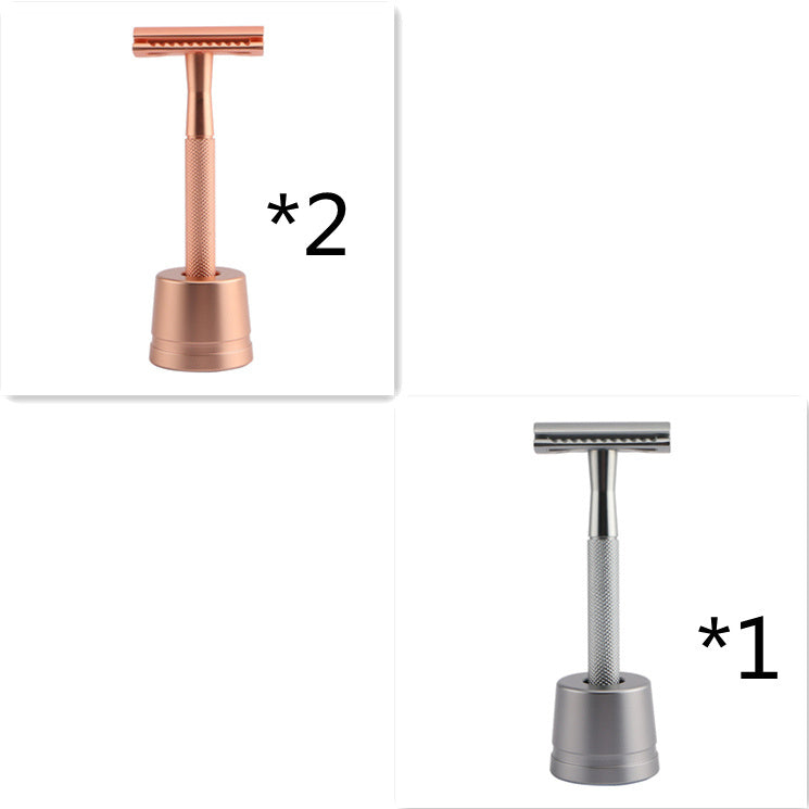 Classic manual shaver safe old fashioned