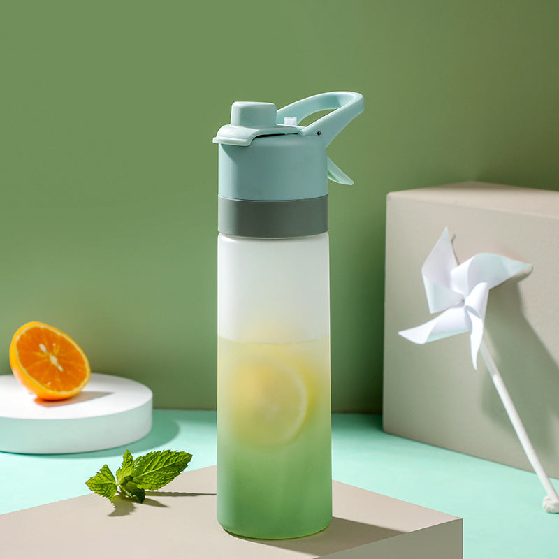 Sports Spray Water Bottle - 600ml Mist Bottle for Fitness & Outdoor Activities