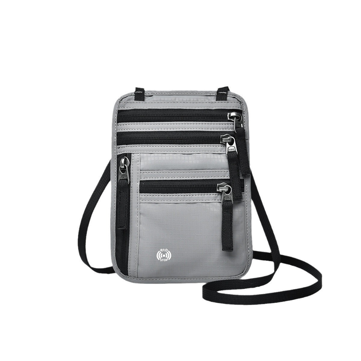 Multi Functional Travel Passport Bag Nylon Waterproof Anti Theft Ultra Light With Card Slots For Men Women