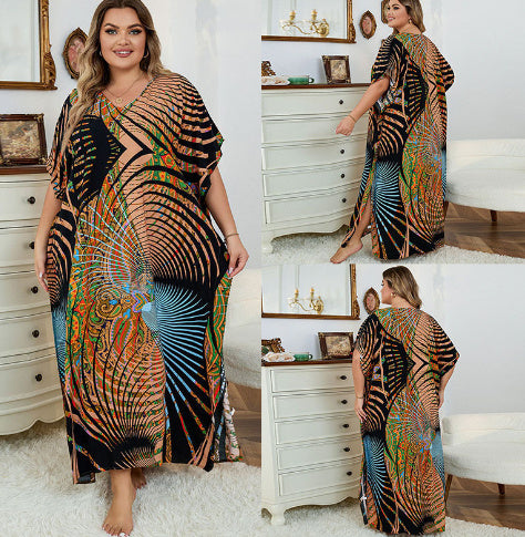 Loose Long Beach Cover-up Women