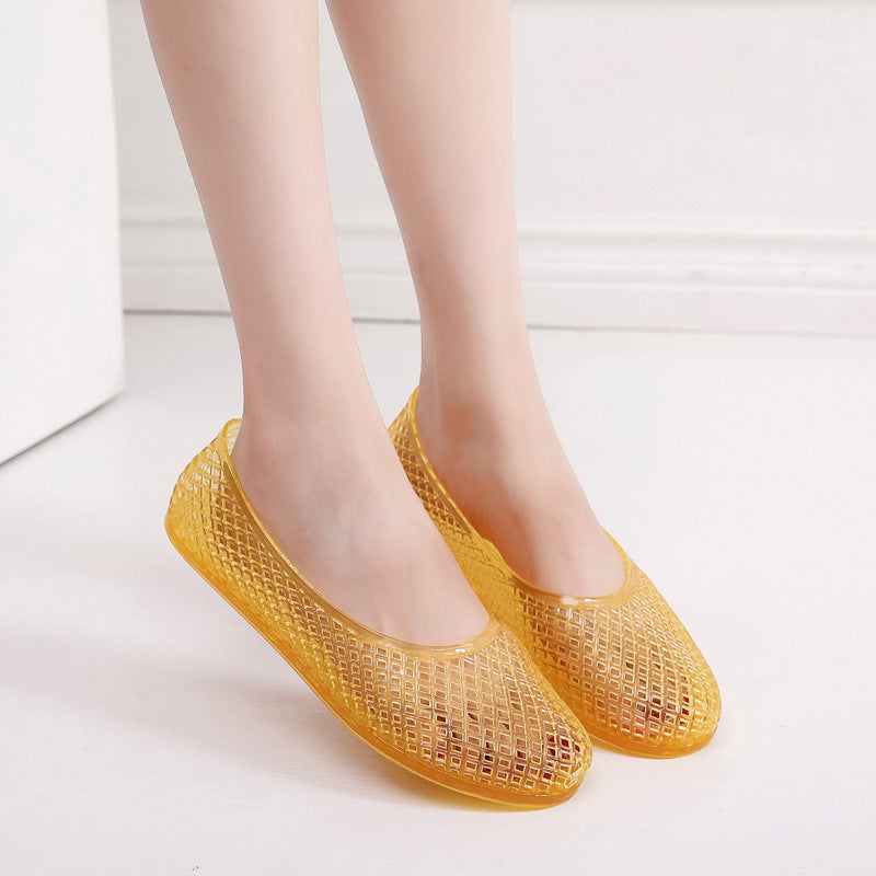 Breathable Hollow-Out Flat Sandals for Summer