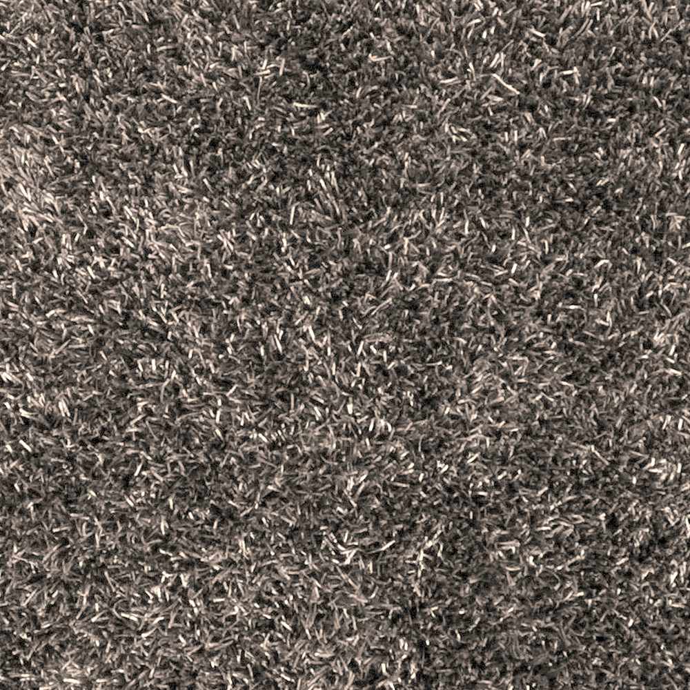 Morris Charcoal High Pile Shag Area Rug – Contemporary Plush