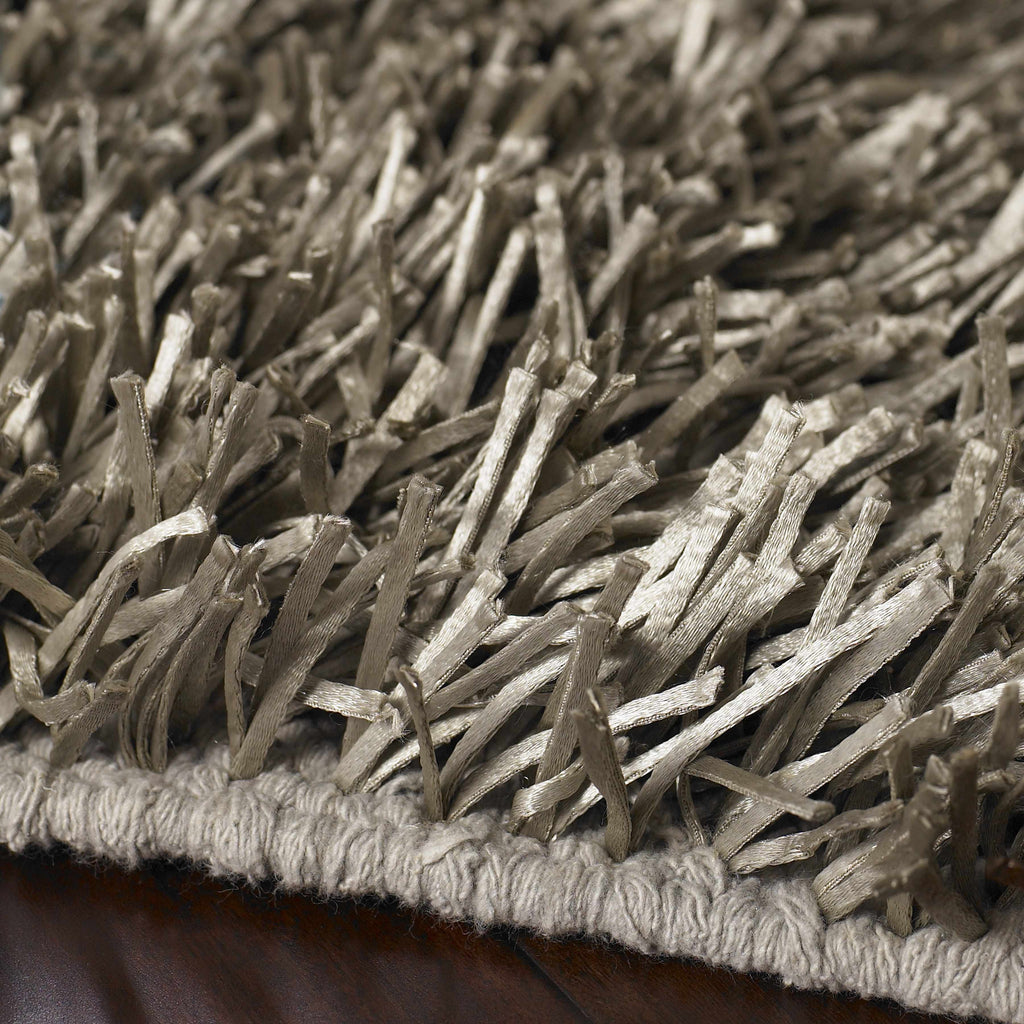 Morris Charcoal High Pile Shag Area Rug – Contemporary Plush