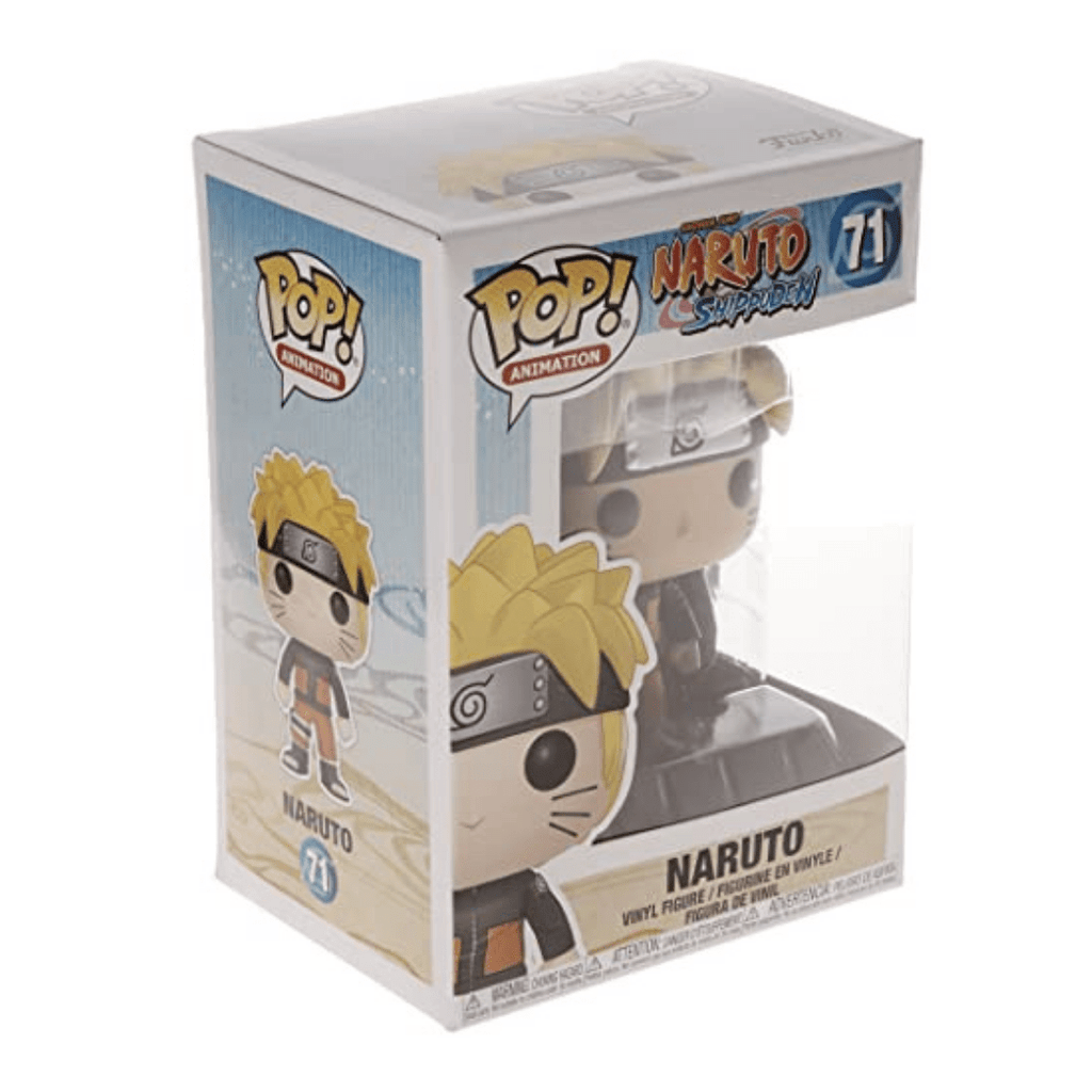 Naruto Funko Pop figurine in retail box with window packaging