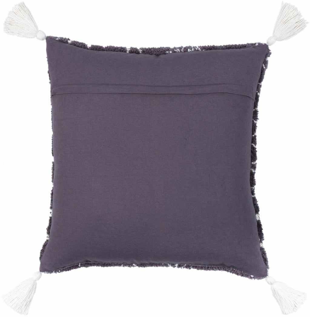 Pagsanjan Cream & Gray Knitted Square Throw Pillow