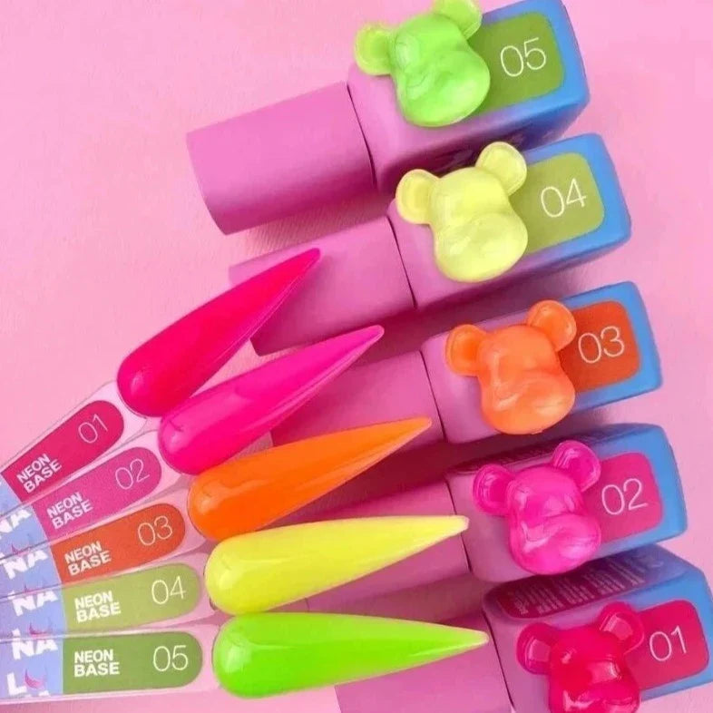 LUNA Neon Camouflage Gel Base Coat #2 | 13ml