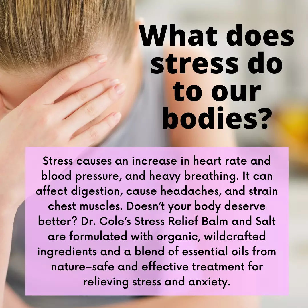 Dr. Cole's Organic Stress Relief Herbal Balm