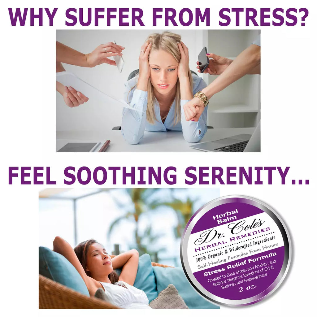 Dr. Cole's Organic Stress Relief Herbal Balm