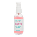Gel cleanser bottle with white pump and pink clear liquid; 2 oz/60 ml